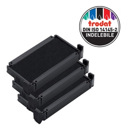 [83419] Blister da 3 tamponi 6/4911 nero Trodat