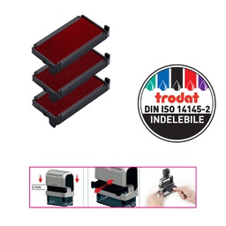 [83441] Blister da 3 tamponi 6/4912 rossoTrodat