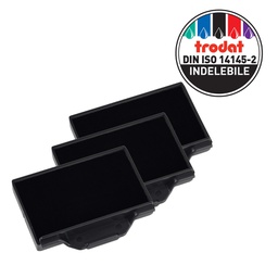 [83426] Blister da 3 tamponi 6/53 nero Trodat
