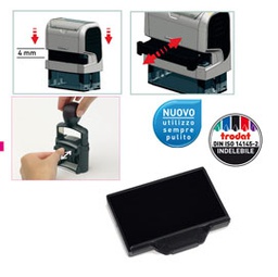 [83430] Blister da 3 tamponi 6/56 nero Trodat