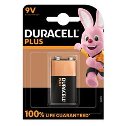[36206] Blister 1 pila MN1604 Duracell PLUS 100 - TRANSISTOR 9V