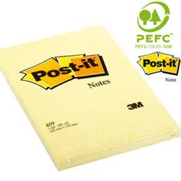 [38515] BLOCCO 100fg Post-it® Giallo Canary 102x152mm 659