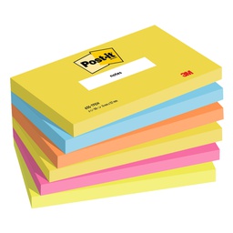 [64210] BLOCCO 100foglietti Post-it® 76x127mm 655-TFEN ENERGY 72GR ASSORTITO