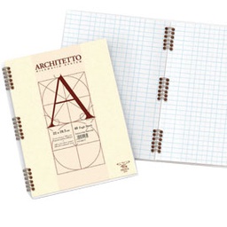 [30095] BLOCCO ARCHITETTO SPIRALE 22X29,7CM 10MM 40FG 100GR