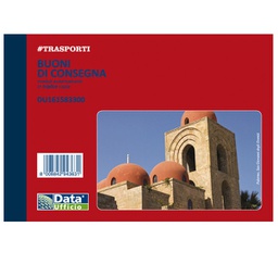 [90881] Blocco buoni di consegna 33/33/33copie autor. 11,5x16,5cm DU161583300