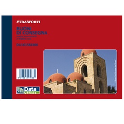 [90881] Blocco buoni di consegna 33/33/33copie autor. 11,5x16,5cm DU161583300