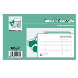 [50280] BLOCCO BUONI DI CONSEGNA 50/50 10X17CM RIC E5196C