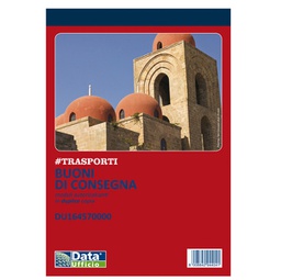 [90891] Blocco buoni di consegna 50/50copie autor. 21,5x14,8cm DU164570000