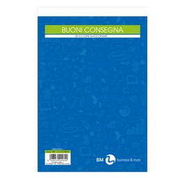 [71206] BLOCCO BUONI DI CONSEGNA 50fogli 2 copie ric 150x225mm art 380 BM