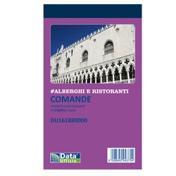 [90885] Blocco comande 25/25/25copie autor. 16,8x10cm DU161880000