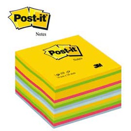 [64202] BLOCCO CUBO 450foglietti Post-it® 76x76mm 2030-U ULTRACOLOR