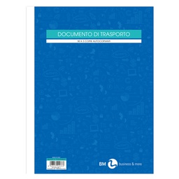 [67689] BLOCCO DDT 225X297mm 50fgx3copie (mitt-dest-vett BM