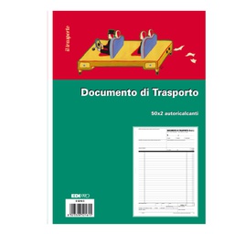 [50260] BLOCCO DDT 50/50 FOGLI AUTORIC. 29,7X21 E5216C