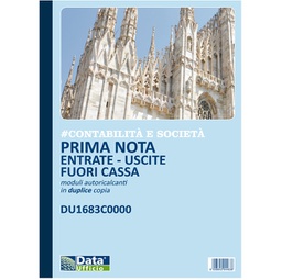 [93665] Blocco entrate/uscite extra cassa 50x2 copie autoricalcante DU1683C0000