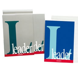 [47441] BLOCCO NOTE 21X297MM 10mm 80GR 90FG LEADER BLASETTI