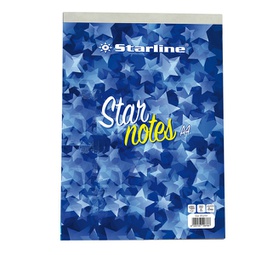 [STL2701] Blocco Note A4 21x29,7cm 5mm 60gr 60Fg StarNotes Starline