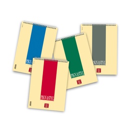[57227] BLOCCO PIGNASTYL SPIRALE A4 210X297MM 5M 60FG 80GR PIGNA