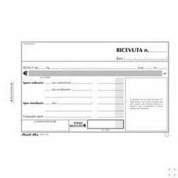 [50277] BLOCCO RICEVUTE D'AFFITTO 50/50 FOGLI AUTORIC. 9,9X17 E5504C