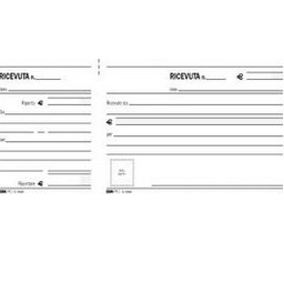 [50279] BLOCCO RICEVUTE GENERICHE MADRE/FIGLIA 100FG 11X21 E5566