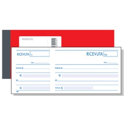 [53586] BLOCCO RICEVUTE GENERICHE MADRE/FIGLIA 100FOGLI 10X22CM ART85 BM