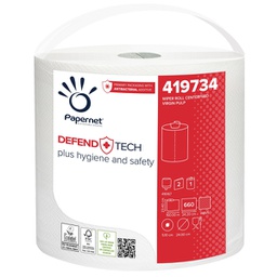 [90573] ***Bobina industriale Defend Tech 660 strappi con formula antibatterica