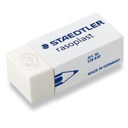 [25168] BOX 30 GOMME RASOPLAST 526 B30 BIANCA PER MATITA