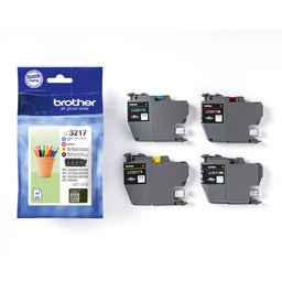[BROLC3217VAL] BROTHER 4 Cartucce BK/C/M/Y per BROTHER MFC-J 6530 DW, 6930 DW