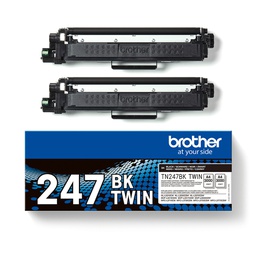 [BROTN247BTWIN] Bundle di 2 toner nero TN-247 da 3.000 pagine/cad