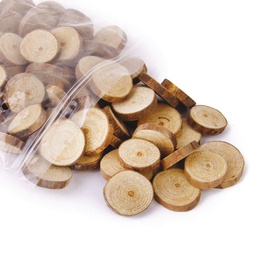 [89153] Busta 100pz fettine di legno naturale TT101 CWR