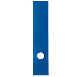 [25336] Busta 10 copridorso CDR-P PVC adesivi blu 7x34,5cm SEI ROTA