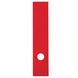 [25340] Busta 10 copridorso CDR-P PVC adesivi rosso 7x34,5cm SEI ROTA