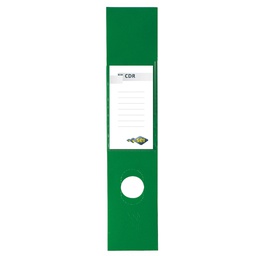 [25332] Busta 10 copridorso CDR PVC adesivi verde 7x34,5cm SEI ROTA