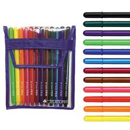 [73984] BUSTA 12 PENNARELLO TRATTO PEN NEW METAL