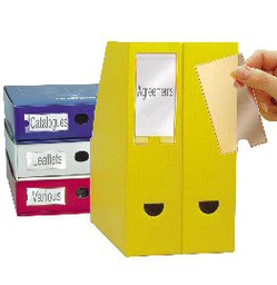 [39048] Busta 6 portaetichette PPL adesive trasparenti 62x150mm 10345 3L