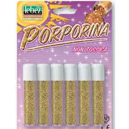[46578] BUSTA 6 TUBI PORPORINA ORO 2GR LEBEZ