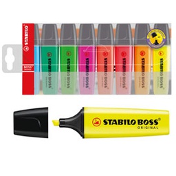 [83117] Busta 8 evidenziatori Boss 70 Stabilo