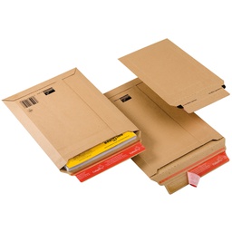 [56505] BUSTA A SACCO IN CARTONE B5 185X270X50MM ADESIVO PERM.