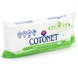 [67407] Busta da 72 salviette igienizzanti milleusi Cotonet Aloe
