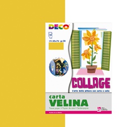 [89147] Busta di carta velina 24fg 50x76cm oro DECO