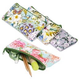 [97637] Bustina Nature Flowers in tessuto 22x10cm fantasie assortite Pigna