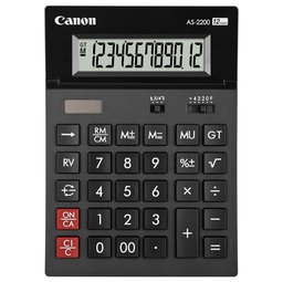 [CANAS2200] CALCOLATRICE DA TAVOLO CANON AS-2200 HB