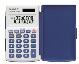 [SHAEL243EB] CALCOLATRICE EL 243EB 8 CIFRE TASCABILE SHARP