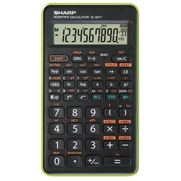 [SHAEL501TBGR] CALCOLATRICE SCIENTIFICA EL 501TB SHARP VERDE