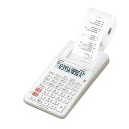 [80345] CALCOLATRICE SCRIVENTE 12 CIFRE HR-8RCE BIANCO CASIO
