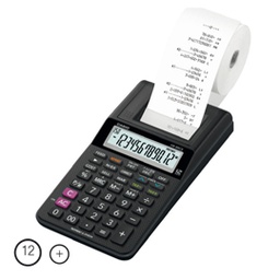 [80344] CALCOLATRICE SCRIVENTE 12 CIFRE HR-8RCE NERO CASIO