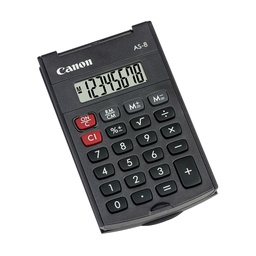 [CANAS8HB] CALCOLATRICE TASCABILE AS-8 HB