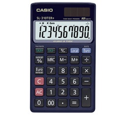 [36809] CALCOLATRICE TASCABILE CASIO SL-310TER+