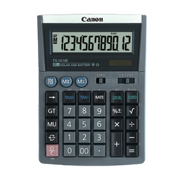 [CANTX1210E] Canon Calcolatrice TX-1210E DBL EMEA GRIGIO