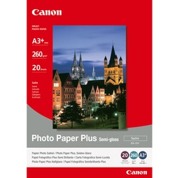 [CAN1686B032] CANON CARTA FOTOGRAFICA PLUS SEMI GLOSS SG-201 A3+ 20FOGLI 260g/m2