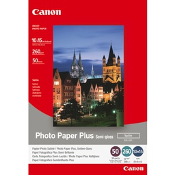 [CAN1686B015] CANON CARTA FOTOGRAFICA SG-201 SEMI GLOSSY 260g/m2 10x15 50 FOGLI